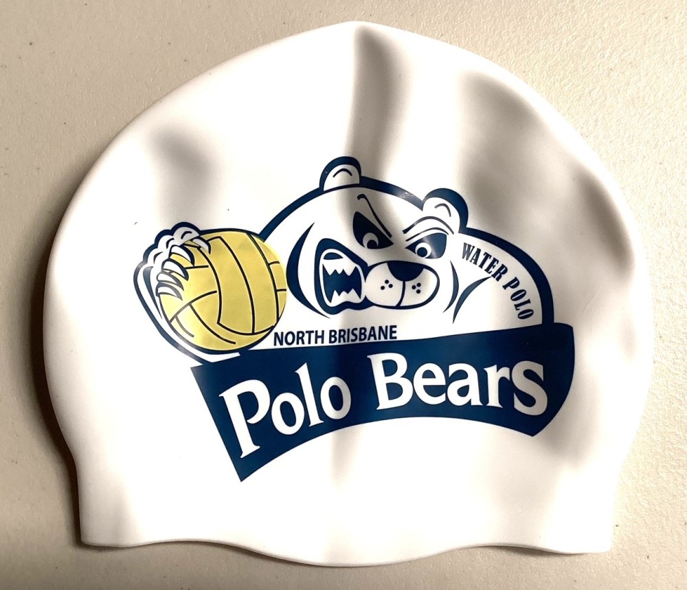 Polo Bears Swim Cap - Click to enlarge picture.